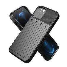 Forcell Thunder hátlap tok Apple iPhone 13 Pro Max, fekete (5903396123832) tok és táska
