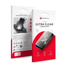 Forcell Ultra Clear Glass edzett üveg fekete szegéllyel Samsung Galaxy A53 5G mobiltelefon kellék