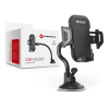 Forcell univerzális műszerfalra/szélvédőre helyezhető PDA/GSM autós tartó -     Forcell Carbon Car Holder 17 cm - fekete (PT-5833)