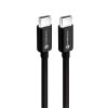 Forcell USB 2.0 Type C Összekötő Fekete 1.5m 108999