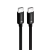 Forcell USB 2.0 Type C Összekötő Fekete 1.5m 108999