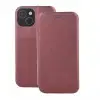 Forcell Xiaomi Redmi Note 14 5G (Global), Oldalra nyíló tok, stand, Forcell Elegance, bordó