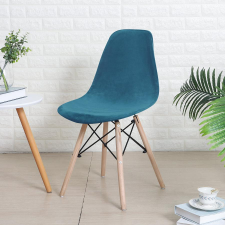 Forcheer Kagylószék Huzat (bársonyos, tengerkék) lakástextília