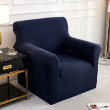 Forcheer Klasszikus Fotel Huzat (enyhén vízlep., sötétkék) lakástextília