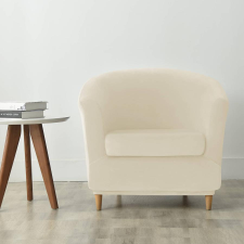 Forcheer Klub Fotel Huzat (bársonyos, bézs) lakástextília