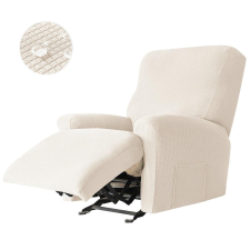 Forcheer Relax Fotel Huzat (enyhén vízlepergető, 1 üléses, fehér, rugalmas) lakástextília