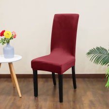 Forcheer SzékHuzat teljes székre (bársonyos, bordó) lakástextília
