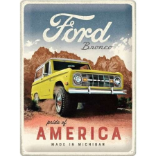 Ford Bronco – Fémtábla dekoráció