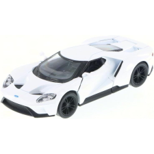  Ford GT 2017 fém modell, Kinsmart, méretarány 1:38, fehér makett