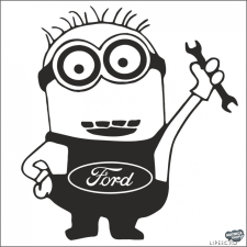  Ford matrica Minion szerelő matrica