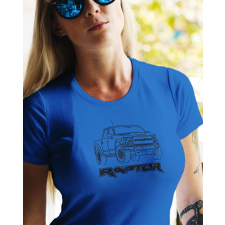  Ford Raptor női póló - Királykék M női póló
