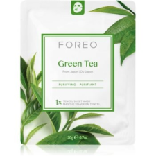 FOREO Farm to Face Green Tea arcmaszk nyugtató hatással kombinált bőrre 3x20 ml arcpakolás, arcmaszk