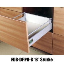 Forest Fiókcsúszó FDS-DF PO-S B Duplafalú Push Open 500 mm 40kg Szürke bútor