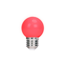 Forever Light LED izzó E27 G45 2W 230v piros 5db izzó