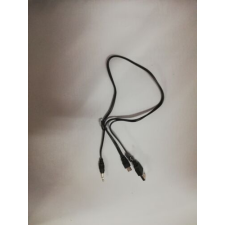 Forever Mini Usb/3,5 jack, USB kábel, (2in1), fekete mobiltelefon kellék