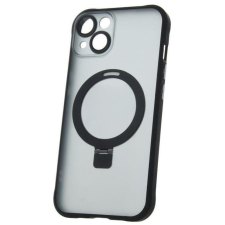 Forever Szilikon TPU tok Mag gyűrű iPhone 14 Plus, fekete (TPUAPIP14PLMRTFOBK) tok és táska