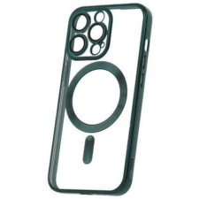 Forever Szilikon TPU védőtok Mag Color Chrome iPhone 12 Pro számára (TPUAPIP12PMCCTFOGR), zöld tok és táska