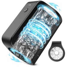  Forgó maszturbátor Roating Blow 7 üzemmódok Fekete maszturbátor