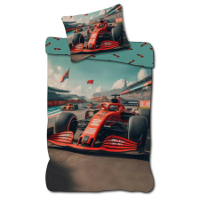 Forma 1 Race gyerek, ovis ágyneműhuzat 100×135cm, 40×60 cm lakástextília