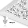  Formakő csepp alakú - 5x8mm - Crystal