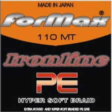 Formax Ironline 110 m 0,14 mm fonott zsinór horgászzsinór