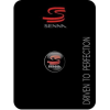 Formula 1 Senna Double S Kitűző