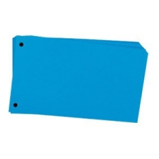 Fornax Elválasztó lap FORNAX 10,5x24cm kék 100db regiszter és tartozékai