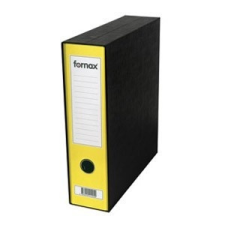 Fornax Iratrendező FORNAX Prestige tokos A4 80 mm sárga lefűző