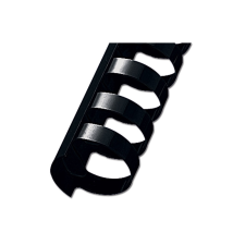 Fornax Spirál műanyag, 45mm, 50 db/doboz, Fornax fekete spirálozó gép