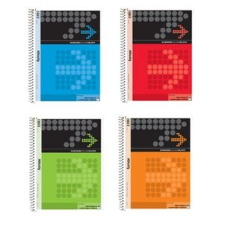 Fornax spirálfüzet A4 70 lapos kockás perforált lyukasztott füzet