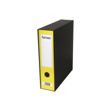 Fornax Tokos iratrendező A4, 8 cm, FORNAX Prestige sárga irattartó