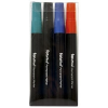 Foroffice Permanent marker FOROFFICE, kerek végű, 1,5-3mm, 4db-os készlet