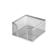 Forofis Jegyzettömb-tartó Forofis fémhálós 9,5x9,5 cm ezüst fémhálós tároló