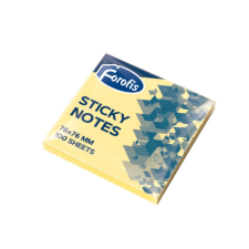 Forofis Öntapadós jegyzettömb Forofis 76x76 mm 100 lapos post-it