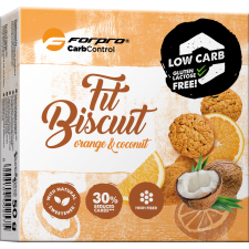 ForPro fit biscuit narancsos-kókuszos keksz édesítőszerrel 50 g reform élelmiszer