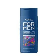 Forradalmi tusfürdő, mélytisztító és hidratáló, Férfiaknak, Axwell by Verilaria, 300ml tusfürdők