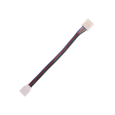 Forrasztásmentes sarokelem 10 mm-es RGB LED szalaghoz világítási kellék