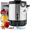  Forró ital perkolátor, ProfiCook, PC-EKA1283, 32 liter, 2100 W, rozsdamentes acél