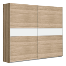 FORTE WINNER PLUS RUHÁSSZEKRÉNY SONOMA TÖLGY/FEHÉR 220,1X209,7X61,2CM bútor