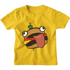  Fortnite Hamburger Fej - Gyerek Póló