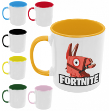 Fortnite láma - Színes Bögre bögrék, csészék