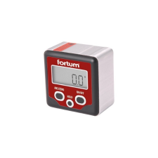 Fortum 4780200 digitális szögmérő, mérési tartomány: ±180° (0°-360°), pontoság: ±0,1°, felbontás: 0,1° FORTUM mérőműszer