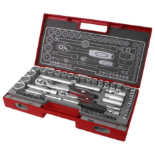 Fortum Dugókulcs klt. 1/4", 1/2", 60db, C.V. dugókulcs