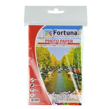 Fortuna Fotópapír FORTUNA 10x15 inkjet fényes 255 gr 50 ív/csomag fotópapír