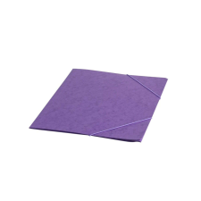 Fortuna Gumis mappa A4, prespán karton 355g. lila mappa