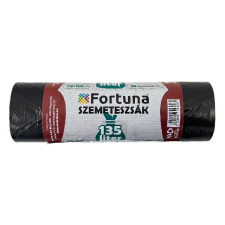 Fortuna Szemeteszsák FORTUNA 135L fekete 70x110 cm 10 db/tekercs tisztító- és takarítószer, higiénia