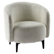  Fotel, fehér/fekete, PRESO bútor