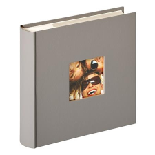 . Fotóalbum, 200 fotó, 10x15 cm, Walther Fun , szürke fényképalbum