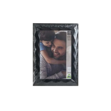  Fotókeret műanyag Mira fekete XS 10 cm x 15 cm fényképkeret