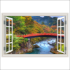  Fotótapéta Ablakhíd, erdő, őszi, 250 x 170 cm